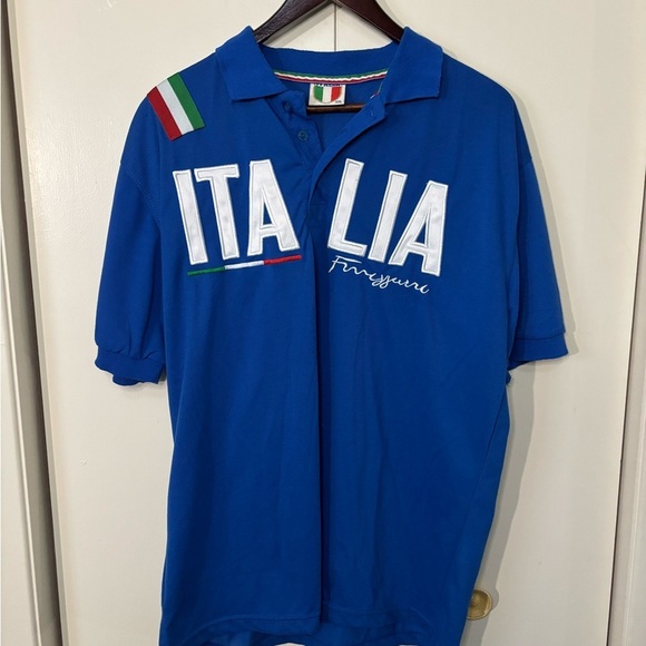 Italia Other - Blue Italia Polo Shirt